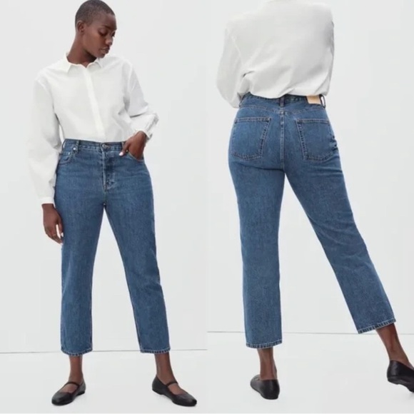 Everlane The Curvy ‘90s Cheeky Straight Leg Jeans Organic Cotton, size 29 - Picture 11 of 12